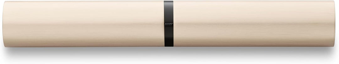 LAMY Lx Tintenroller 358 – Rollpen aus Aluminium, edel eloxiert in der Farbe Palladium mit transpare