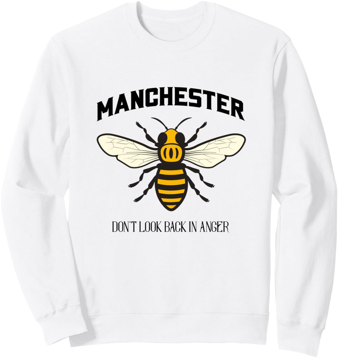 Manchester Worker Bee Don't Look Back In Anger Sweatshirt