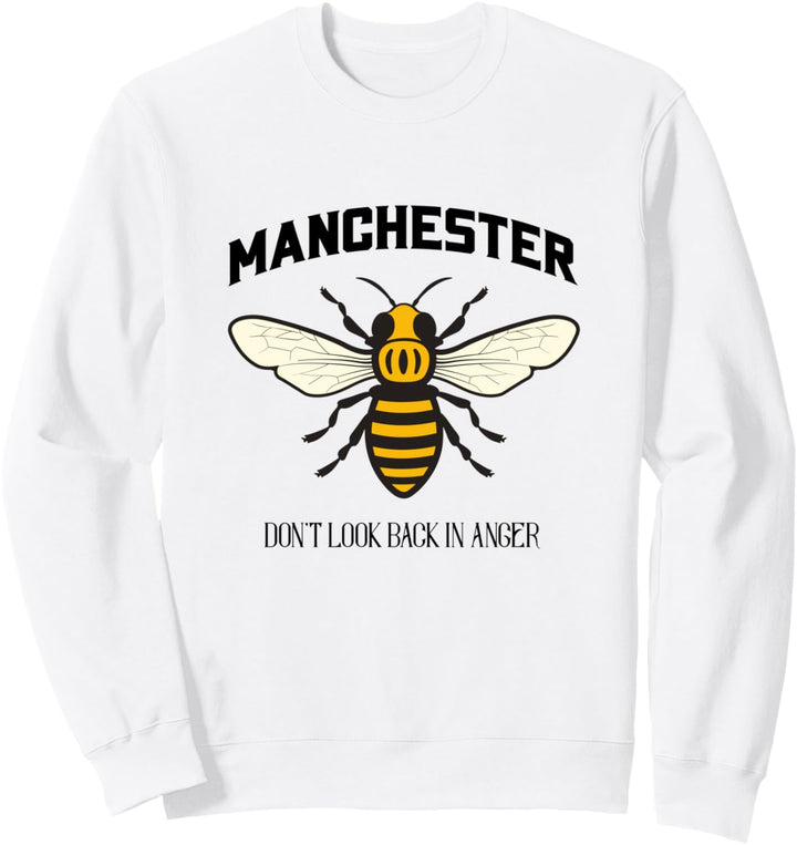 Manchester Worker Bee Don't Look Back In Anger Sweatshirt