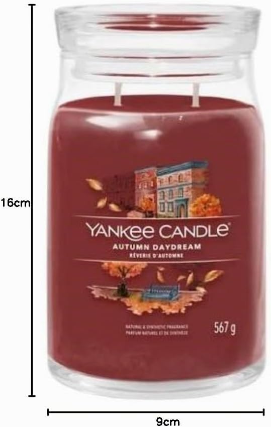 Yankee Candle Autumn Daydream grosses Glas