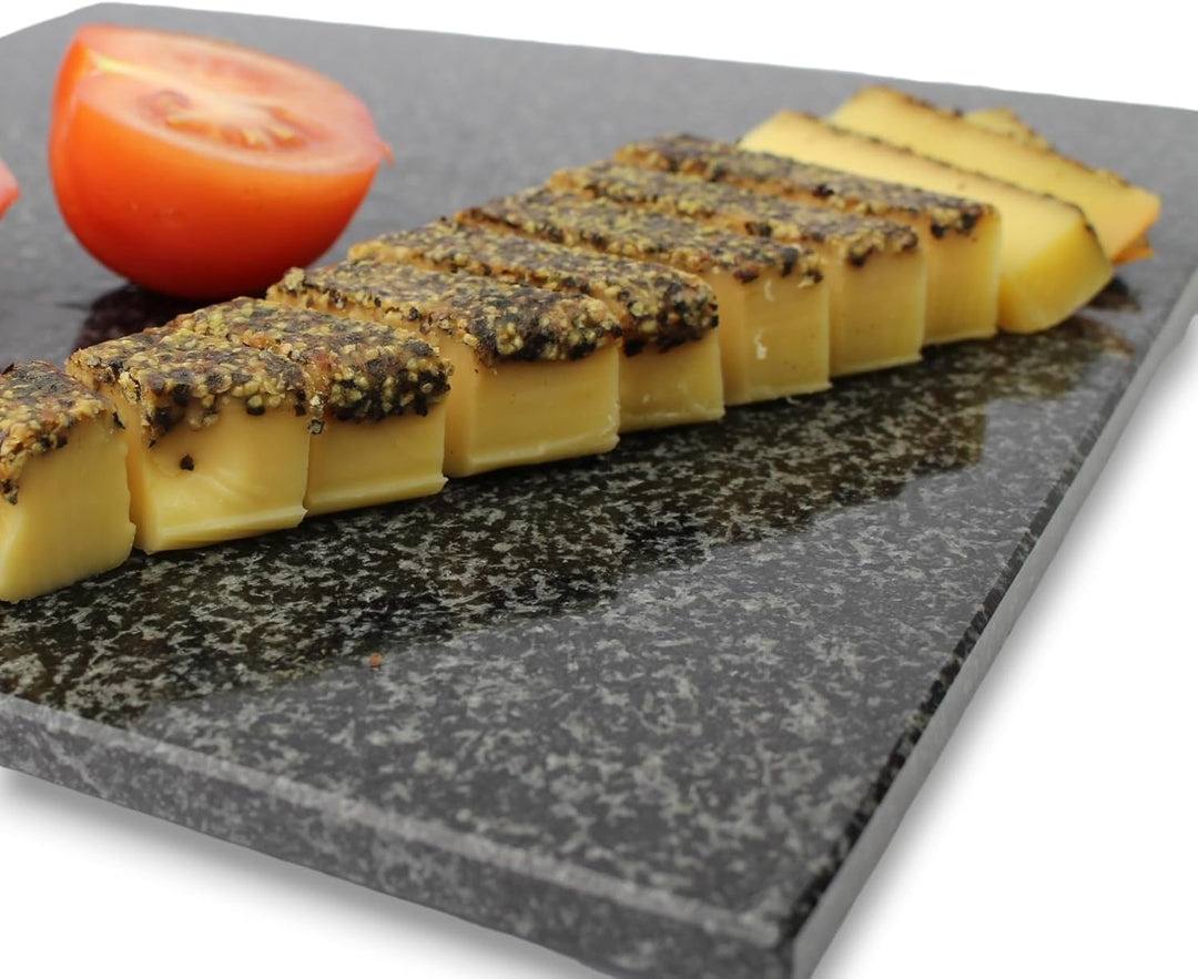 Granit Schneidebrett 30x20 30×30 40x30 Servierplatte Küchenbrett Made in Germany Granit Schneideplat
