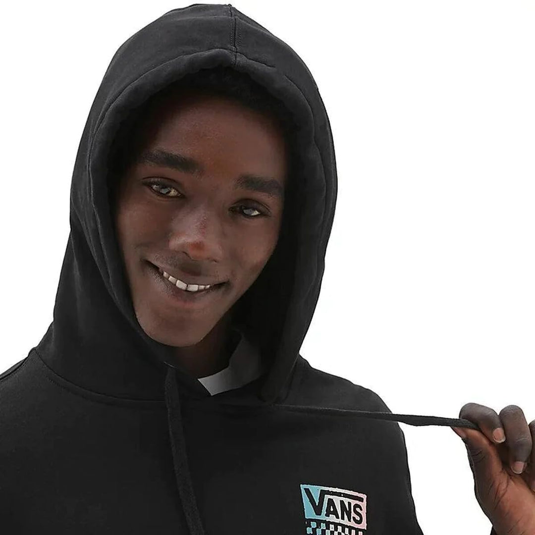 Vans Herren Global Stack Po Kapuzenpullover, Schwarz, L