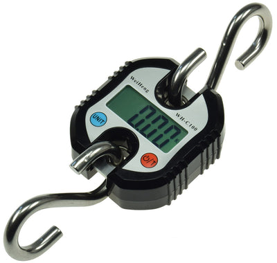 Digitale Waage Hochlast Hängewaage Wildwaage 0-150kg I Schwerlast Waage beleuchtetes Display