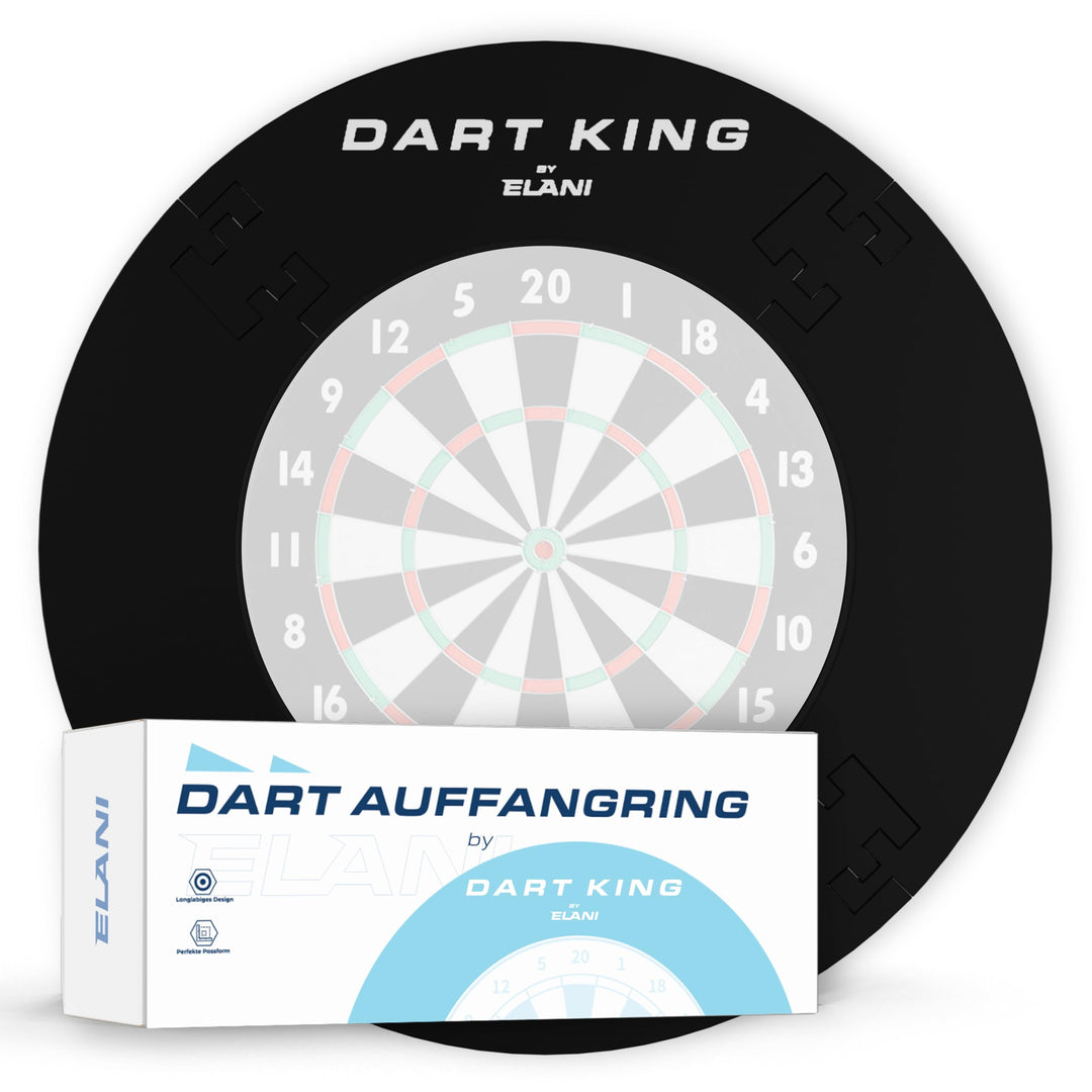 ELANI – klimaneutraler Dartring für optimalen Schutz von Wand, Boden, Dartpfeil und Flight – passgen