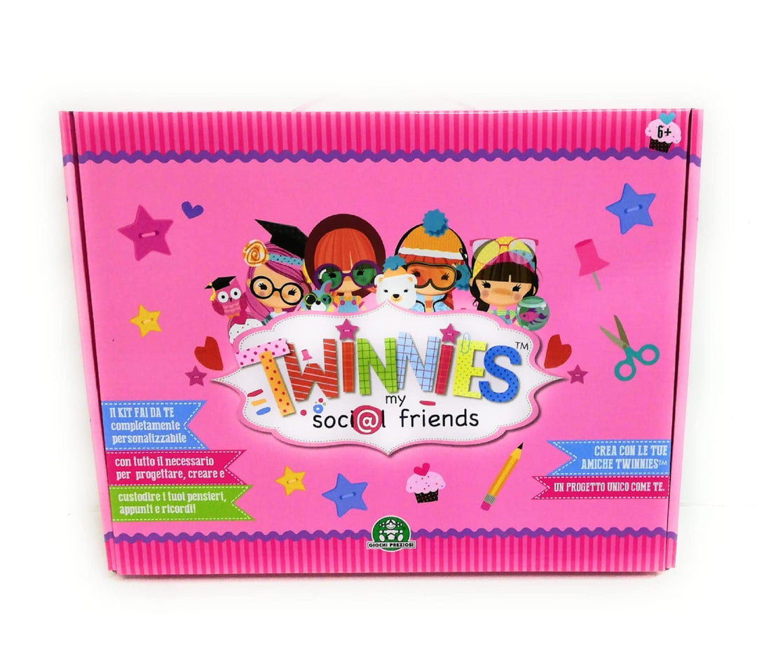 Giochi Preziosi Twinnies My Social Friends Deluxe Koffer von Annalise und Morgan TNN08000