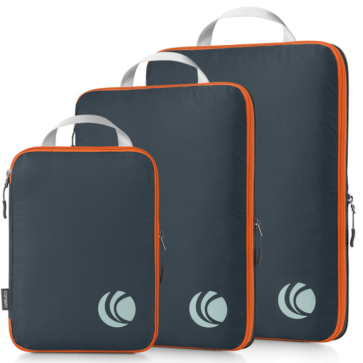 Cipway Kompression Koffer Organizer Set für Rucksack ，Ultraleichte Packtaschen Compression Packing C