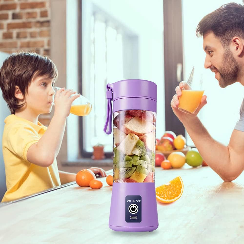 Mixer Smoothie Maker, Elektrischer USB-Entsafter Mixer, Tragbarer Mini-Mixer für Shakes und Smoothie