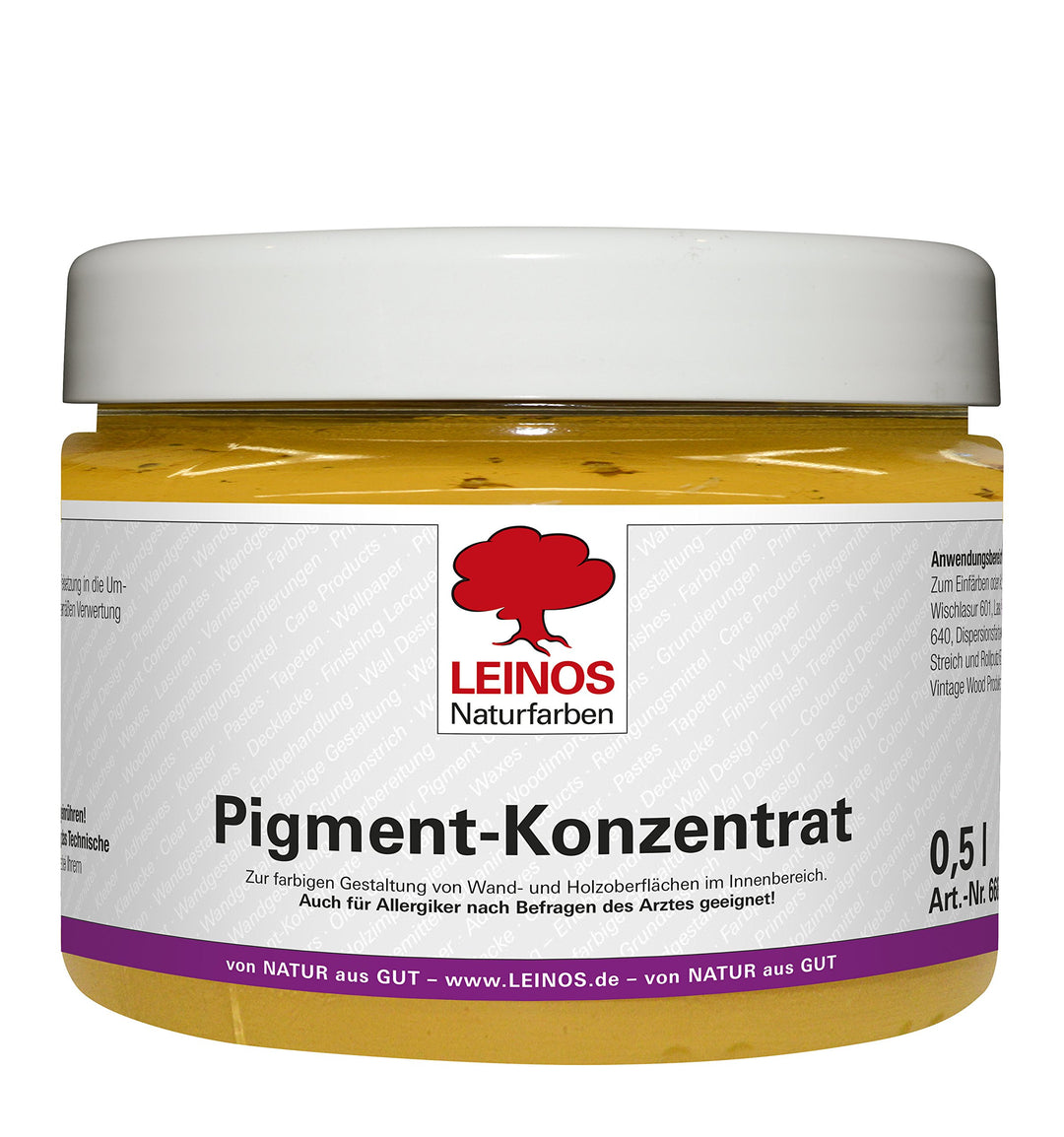 Leinos 668 Pigment-Konzentrat 327 Orange 500ml 500ml 327 Orange, 500ml 327 Orange