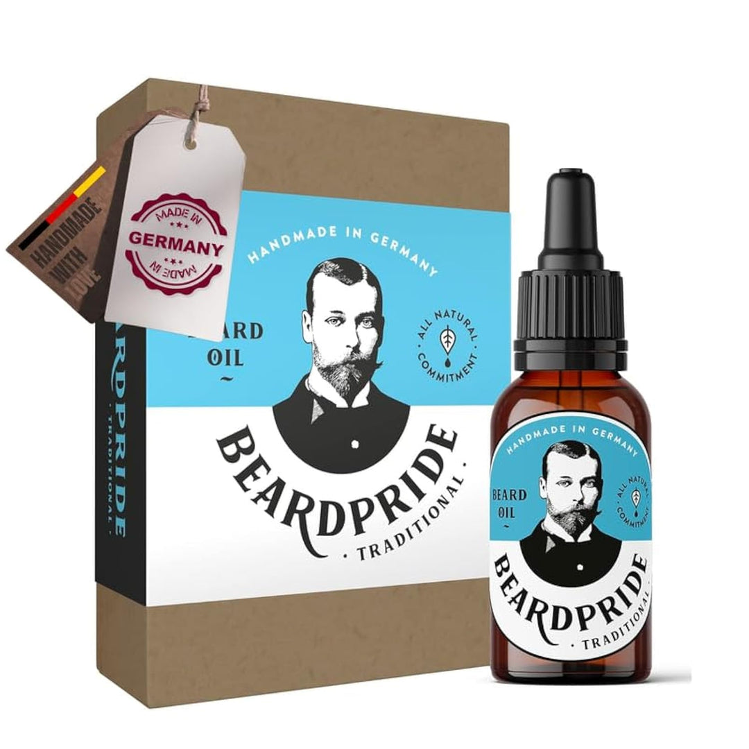 BEARDPRIDE Bartöl Herren - Das Original Bart Öl aus dem Barbershop - Unser Bartpflege Öl macht den B