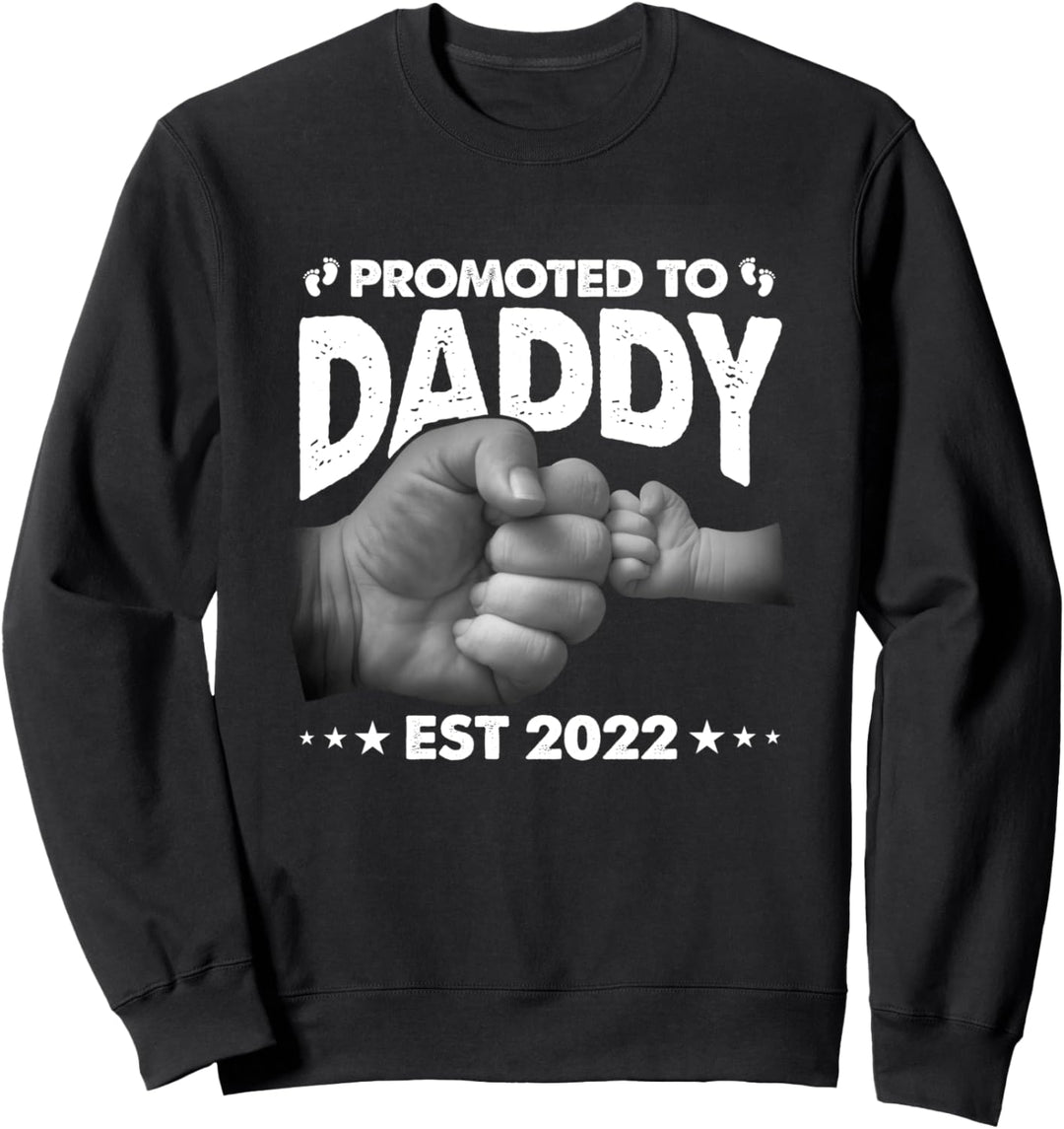 Herren zum Papa befördert 2022 Neuer Vater zum ersten Mal Papa 2022 Sweatshirt