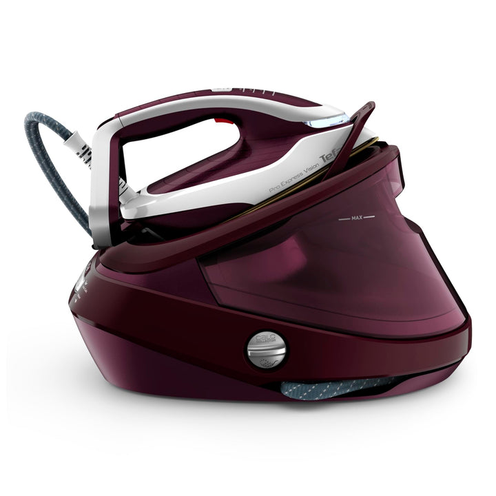 Tefal GV9810 Pro Express Vision Dampfbügelstation | Smart LED-Leuchte am Bügeleisen | leistungsstark