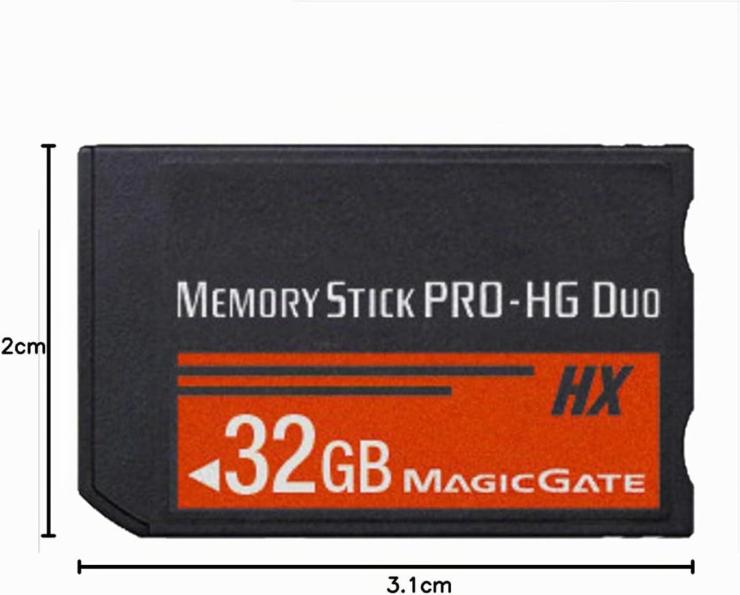 LICHIFIT 32 GB Memory Stick MS Pro Duo Speicherkarte für Sony PSP High Speed High Capacity 32GB, 32G