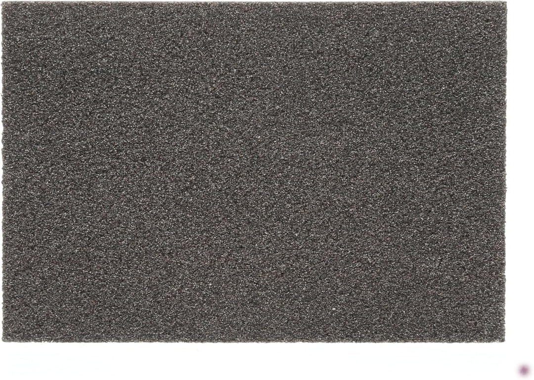 3M Schleifschwamm, 9,5 x 7,5 cm, mittel, 12 Stück Schwarz 3 3/4 in x 2 5/8 in Medium (4, Schwarz 3 3