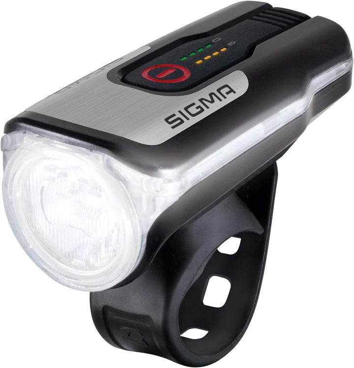 Sigma Sport Unisex – Erwachsene Aura 80 Usb Frontscheinwerfer, schwarz, Einheitsgrösse Single, Singl