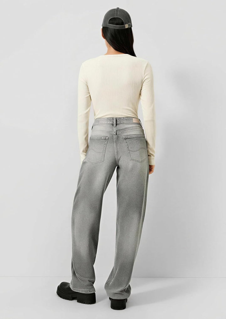 QS Damen 2141201 T-Shirt (1er Pack) L 0200_creme, L 0200_creme