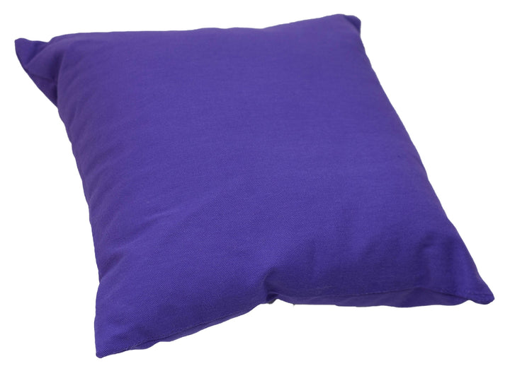 Meditations-/Yogakissen 28x28cm, geeignet für Verschiedene Übungen 100% Baumwolle Nachfüllbar Violet