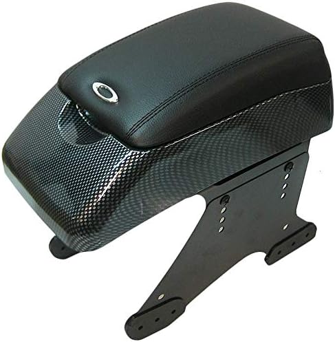 Mittelarmlehne Armlehne Universal Konsole Mittelkonsole Kunstleder Aufbewahrungsbox Carbon A B C G H