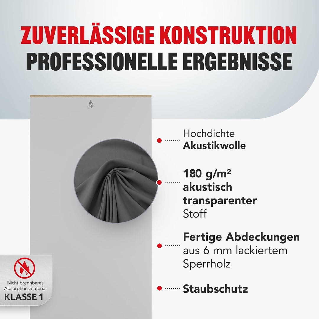 Addictive Sound Bassfalle Ecke Standard, Bass Trap Eckabsorber, Apfel, Apfel