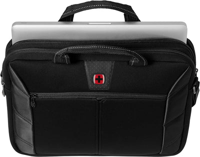 WENGER Sherpa Laptop-Tasche zum Umhängen, Notebook bis 16 Zoll, Aktentasche, Organizer, 8 l, Damen H