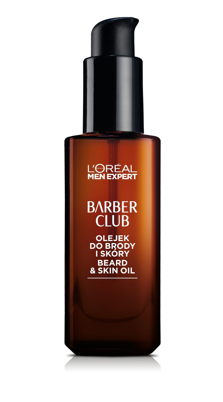 L'Oréal Paris Men Expert Barber Club Langbart und Lederöl, 30 ml