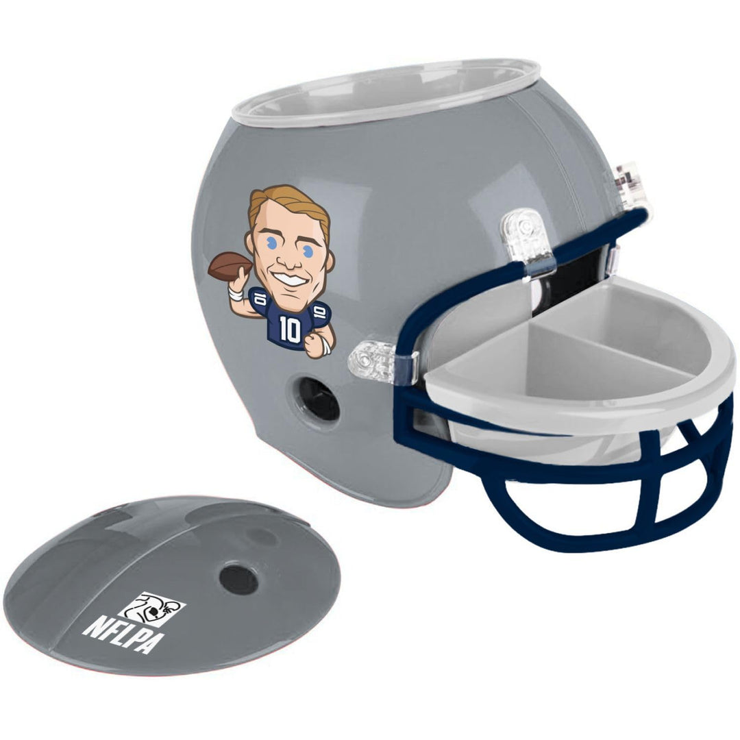 New England Patriots NFLPA American Football Snack Helm Helmet ** Jones **