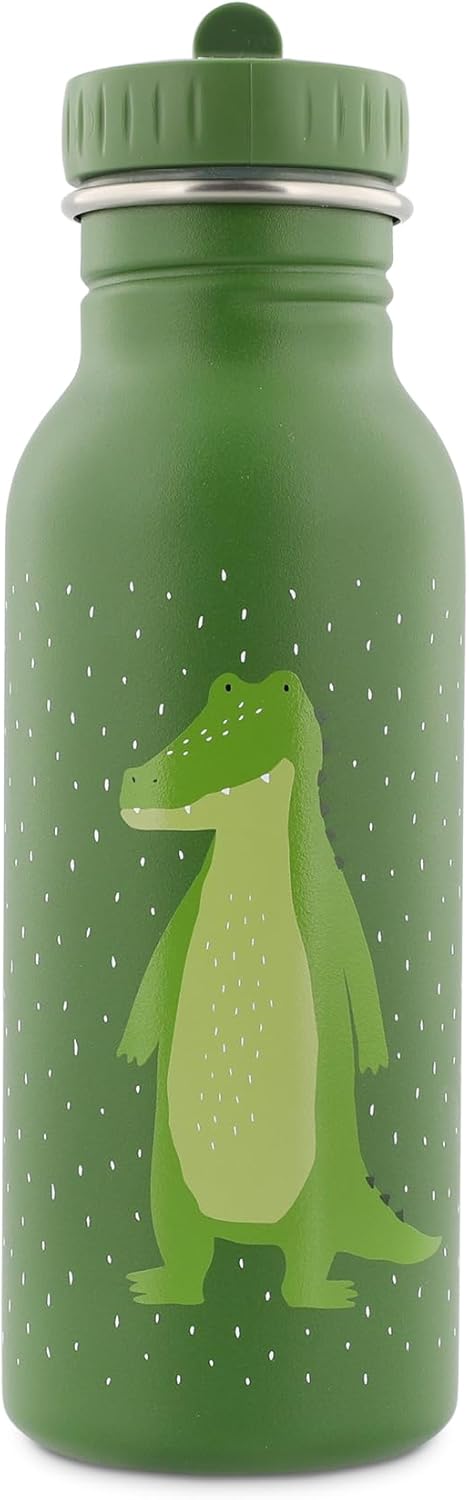 Trixie Trinkflasche Kinder 500ml, Wasserflasche Kindergarten, auslaufsicher | Kinderflasche für Jung