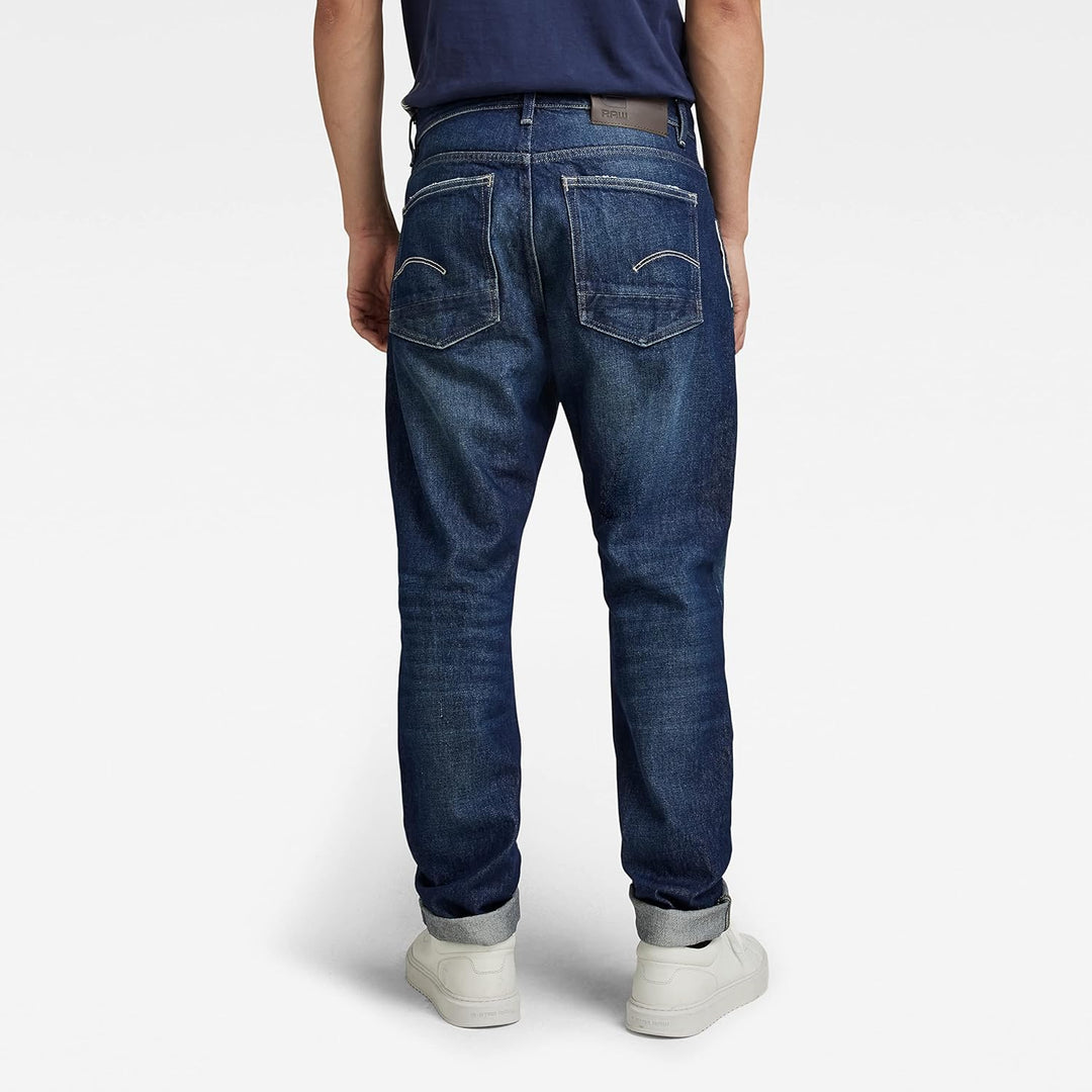 G-STAR RAW Herren A-STAQ Tapered Jeans 27W / 30L Blau (Worn in Night Time D20005-c967-c957), 27W / 3