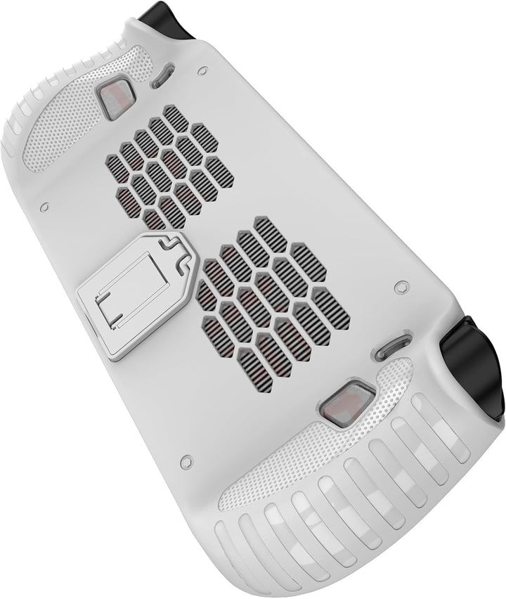 GIOPUEY Hülle Kompatibel mit Lenovo Legion Go S - mit Ständer - weicher TPU Rahmen - rutschfest - Le