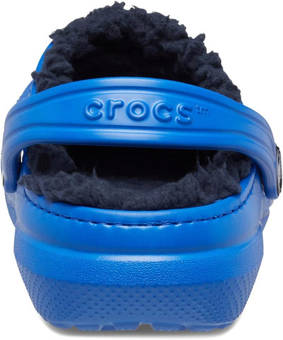 Crocs Unisex Kinder Baya Lined T Clogs 28/29 EU Blue Bolt, 28/29 EU Blue Bolt