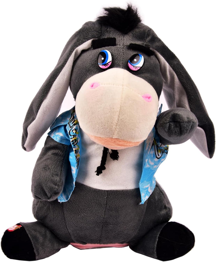 Plüsch-Ohrenklappernder, Singender Und Tanzender Esel Holiday Toy Für Jungen Und Mädchen