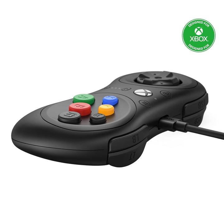 8Bitdo M30 Wired Controller for Xbox Series X|S, Xbox One, and Windows with 6-Button Layout - Offici