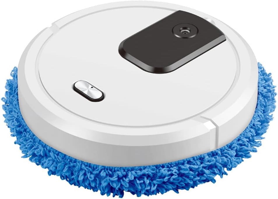 Elektrischer Wischmopp, Wischroboter, Nass/Trocken Wischfunktion Kehrroboter Mit USB Charging, Mini