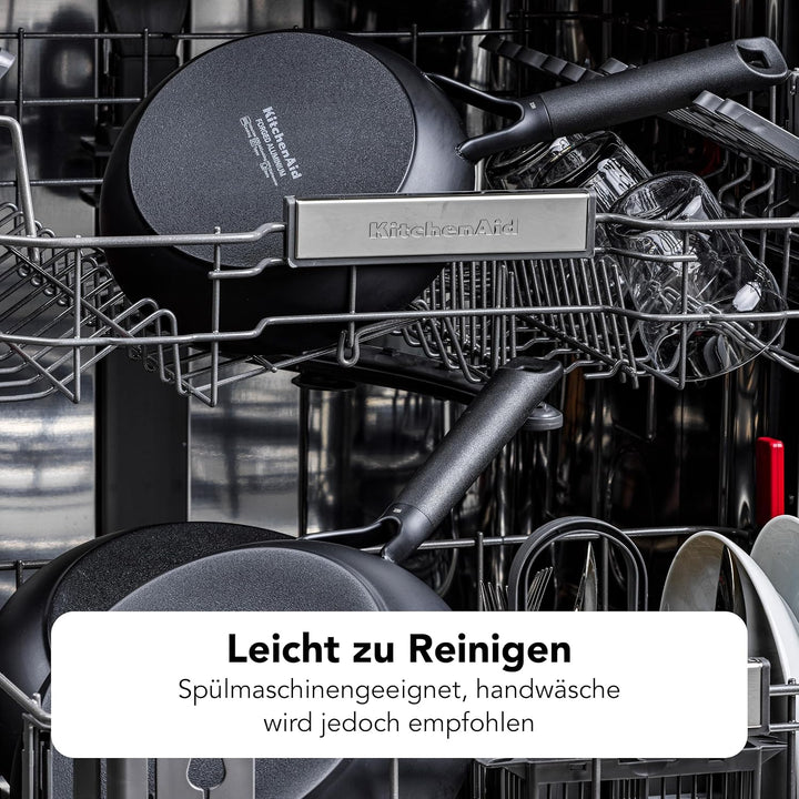 KitchenAid Classic Forged Bratpfanne (30cm), hart anodisiert, PFAS-freie gesunde keramische Antihaft