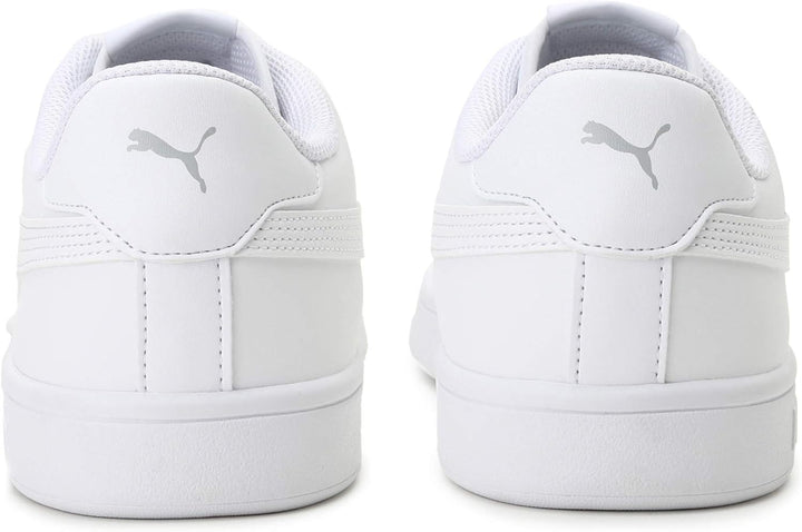 PUMA Unisex Smash V2 L Sneaker 45 EU Puma White Puma White, 45 EU Puma White Puma White