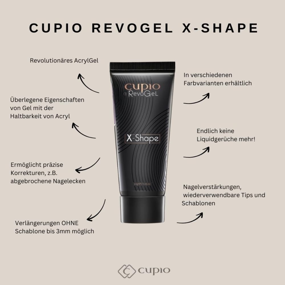 RevoGel Cupio X-Shape - Lunar Sparkle 30g