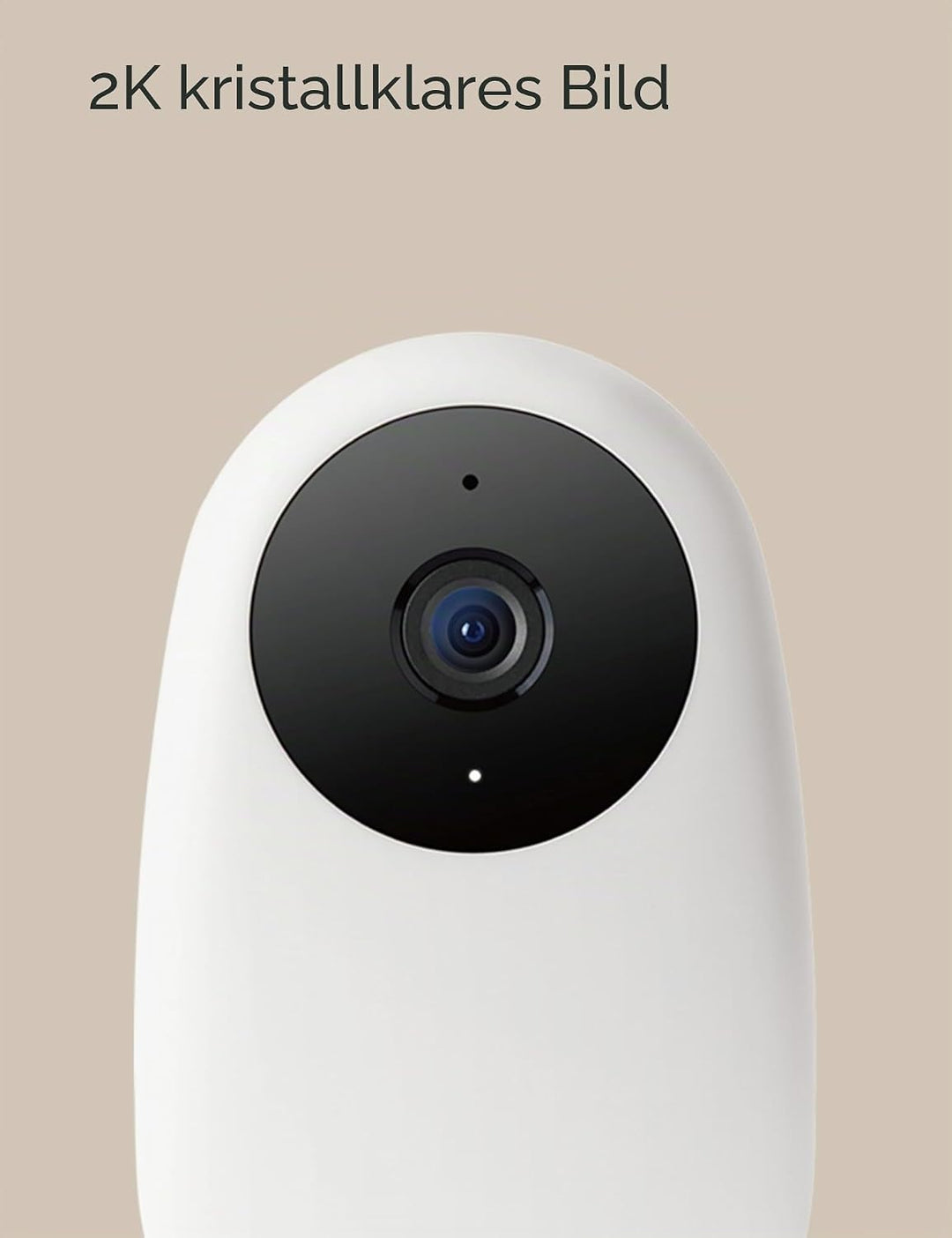 nooie Babyphone Kamera, Babyphone mit Kamera und SD Karte, WLAN Kamera Indoor mit APP und 1080P HD N