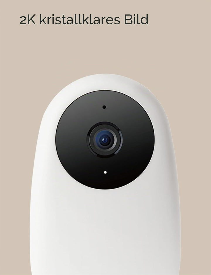 nooie Babyphone Kamera, Babyphone mit Kamera und SD Karte, WLAN Kamera Indoor mit APP und 1080P HD N