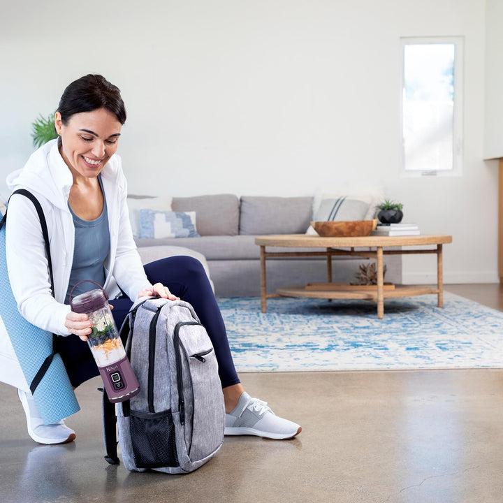 Ninja Blast Tragbarer Mixer / Blender / Smoothie Maker, 530ml Becher, Auslaufsicherer Deckel, Leistu