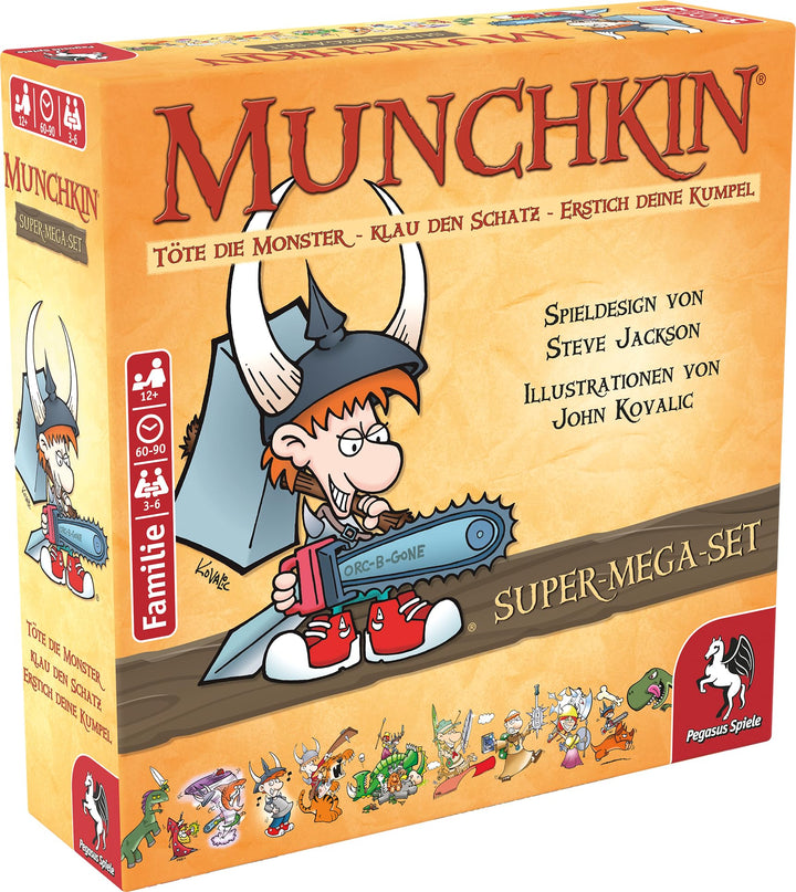 Pegasus Spiele Munchkin Fantasy Super-Mega-Set