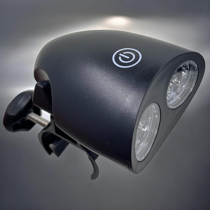 MIJOMA Robuste Grilllampe mit 10 Superhellen LEDs, 180° Flexibler Schwenkmechanismus, Praktische Tou