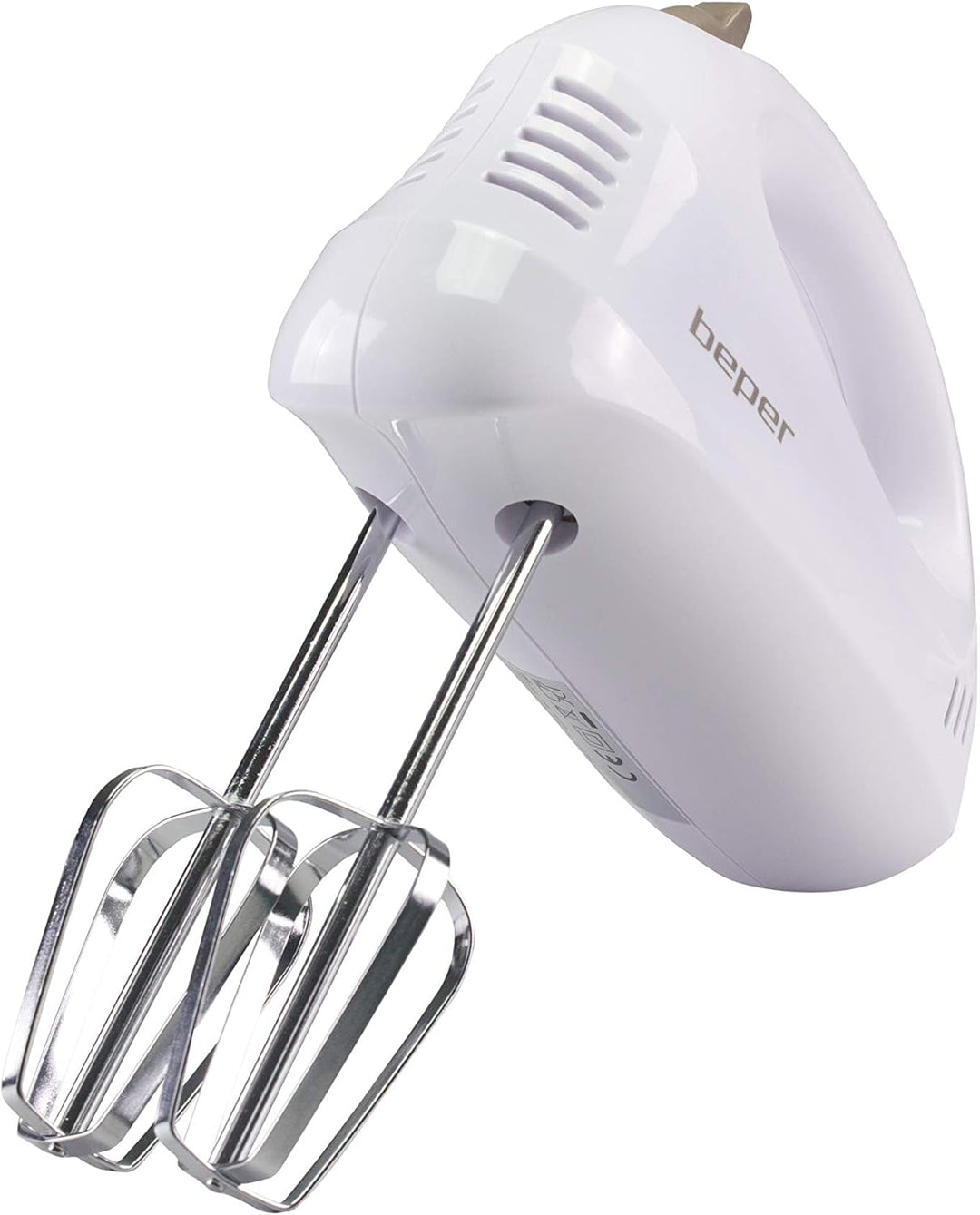 BEPER BP.304 Elektrischer Handmixer und Rührgerät, 150 W, 70 Dezibel, ABS/verchromter Stahl, 5 Gesch