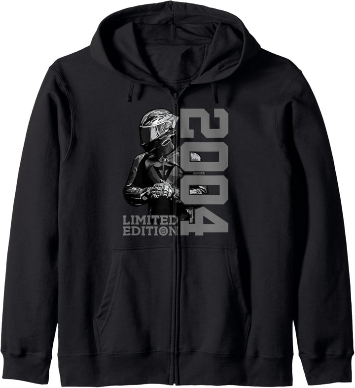 LIMITED EDITION 2004 BIKER MOTORRAD 20. GEBURTSTAG Kapuzenjacke