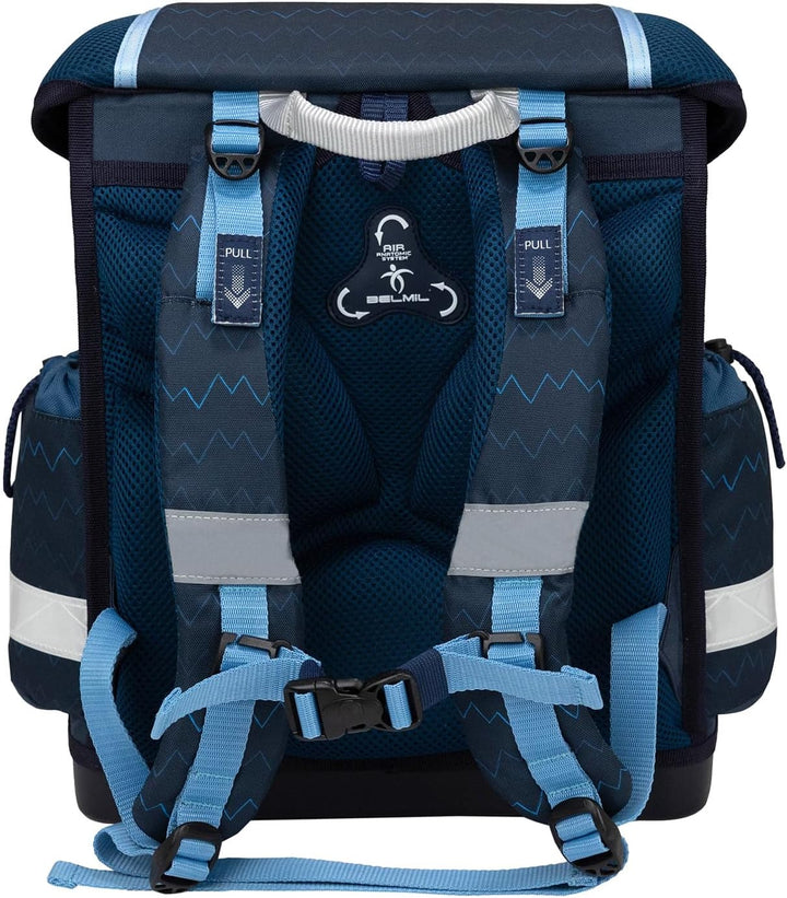 Belmil Classy Schulranzen Set 4 - teilig (403-13/AG/S) M Northern Alpha, M Northern Alpha