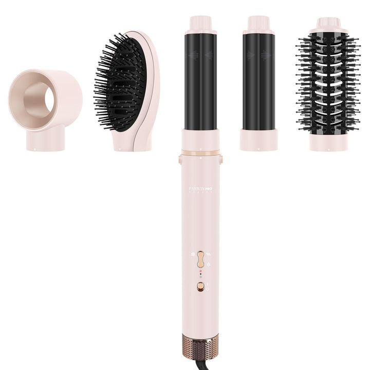 5 IN 1 MaxAIR Styler, PARWIN PRO BEAUTY Haartrockner Warmluftbürste Set, Rundbürstenföhn, Lockenstab