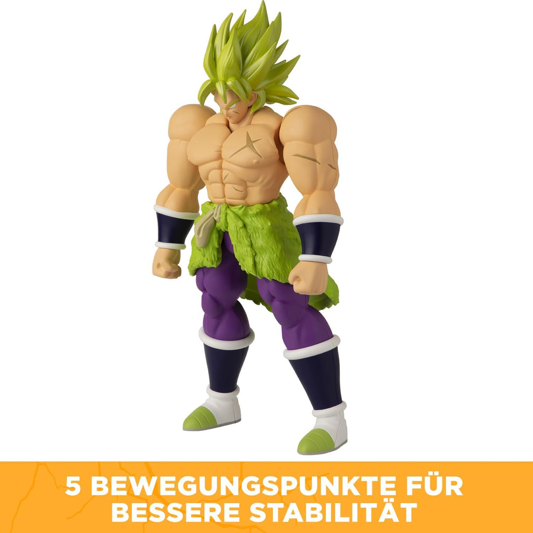 Bandai - Dragon Ball Super - Riesenfigur Limit Breaker 30 cm - Broly Film – 36237 Super Saiyan Broly
