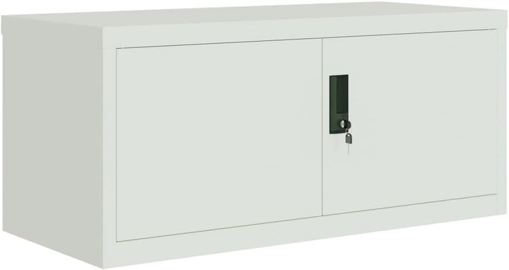 Cozynest Aktenschrank, Büroschrank mit Einlegeboden, Abschliessbar Metallschrank Schrank mit Türen,