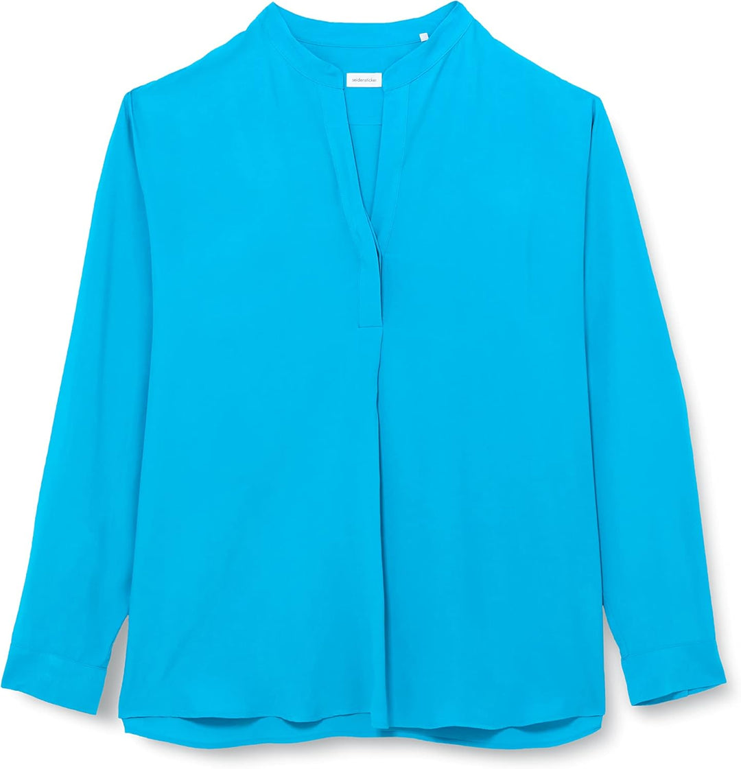 Seidensticker Damen Bluse 36 Türkis, 36 Türkis