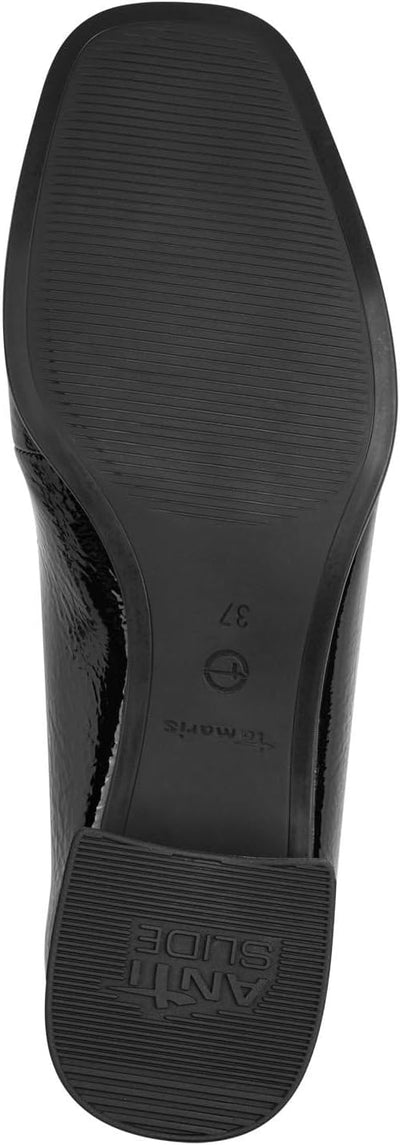 Tamaris Damen Halbschuhe 1-24316-43 Schwarz 38 EU Schwarz, 38 EU Schwarz