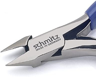 Seitenschneider 120mm - schmitz 1232EP02 - spitzer Kopf mit Auskehlung mit feiner Schneid-Wate - ESD