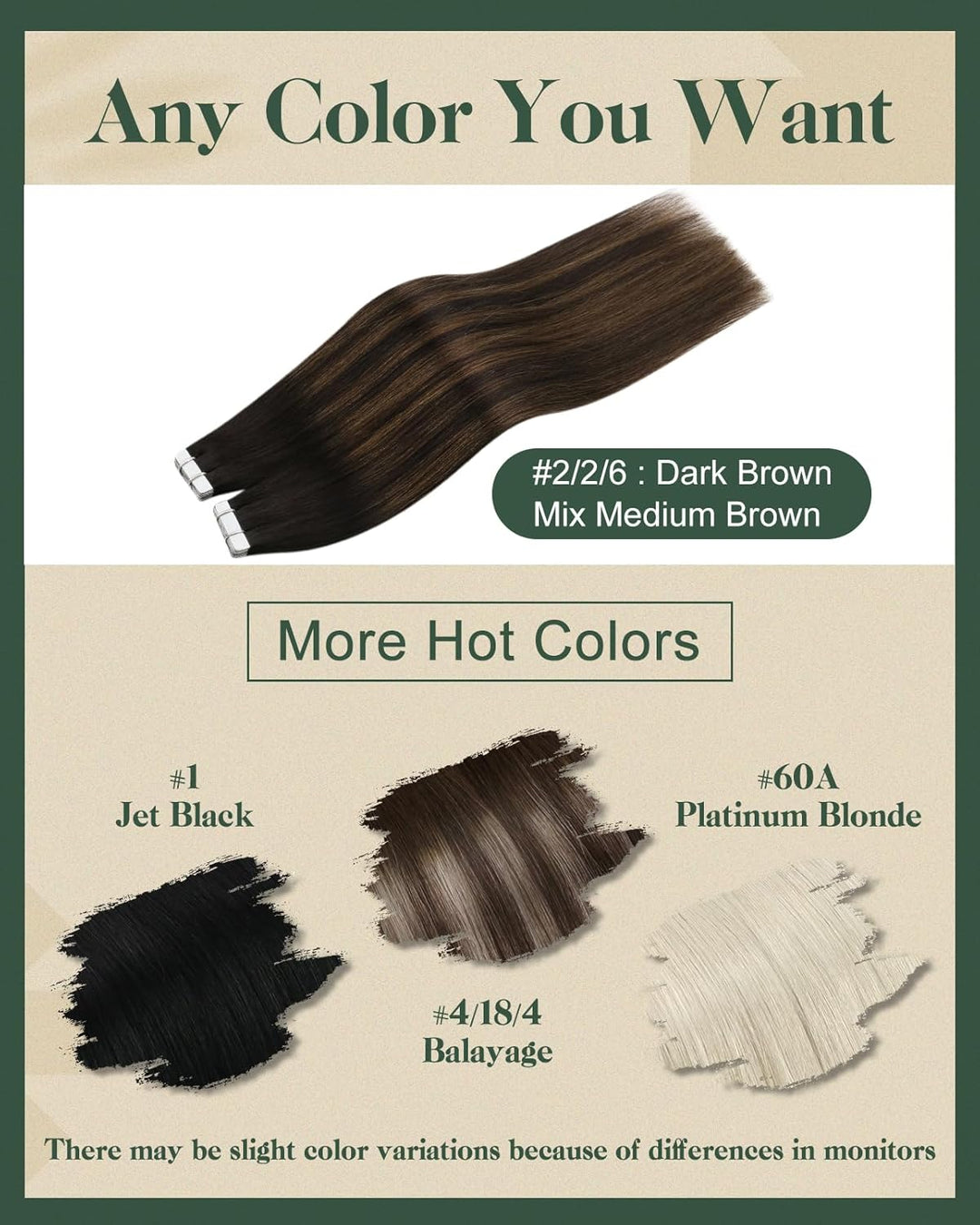 Ugeat 40cm Haarverlängerung Tape Echthaar 20Stücke Hair Extensions Echthaar Tape Kleber Extensions 5